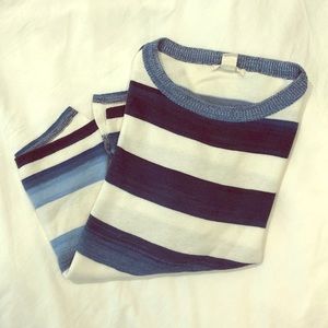Ladies Short Sleeve Knit Sweater